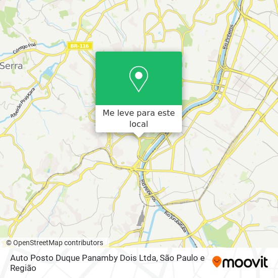 Auto Posto Duque Panamby Dois Ltda mapa