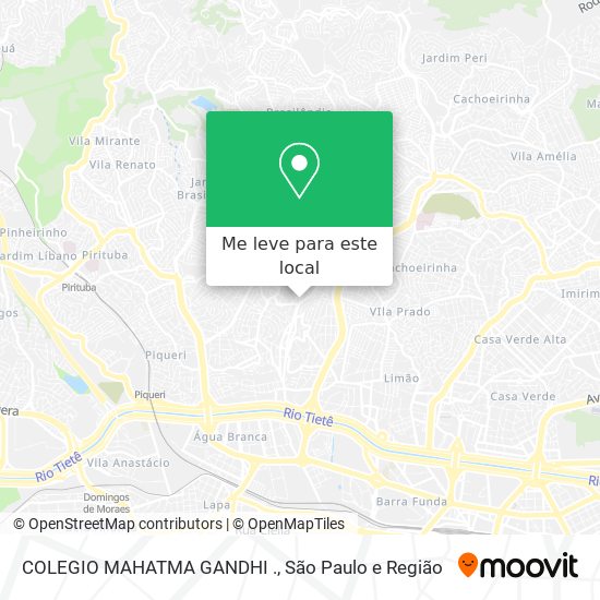 COLEGIO MAHATMA GANDHI . mapa
