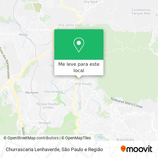 Churrascaria Lenhaverde mapa