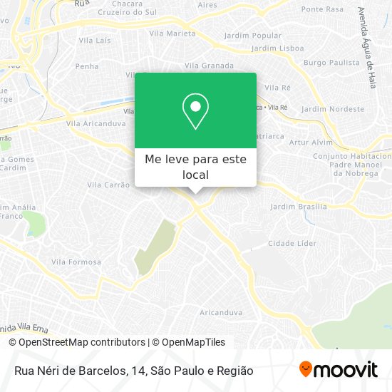 Rua Néri de Barcelos, 14 mapa