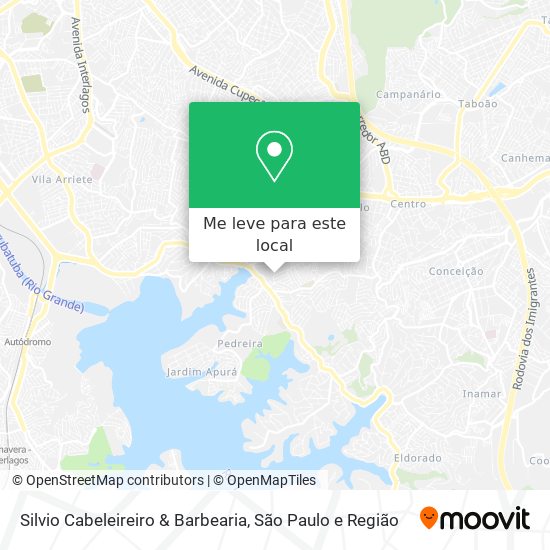 Silvio Cabeleireiro & Barbearia mapa