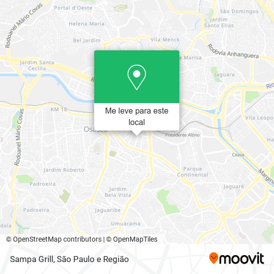 Sampa Grill mapa