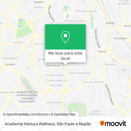 Academia Ventura Wellness mapa