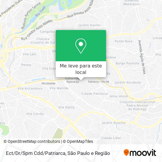 Ect/Dr/Spm Cdd/Patriarca mapa