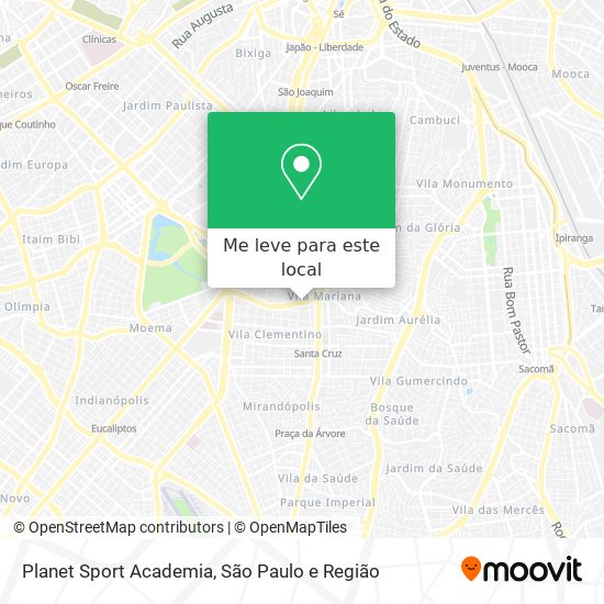 Planet Sport Academia mapa