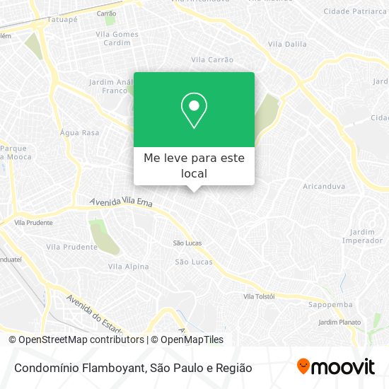 Condomínio Flamboyant mapa