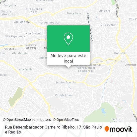 Rua Desembargador Carneiro Ribeiro, 17 mapa