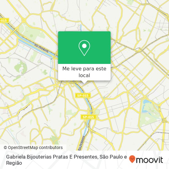 Gabriela Bijouterias Pratas E Presentes, Avenida Rebouças, 3970 Pinheiros São Paulo-SP 05401-450 mapa