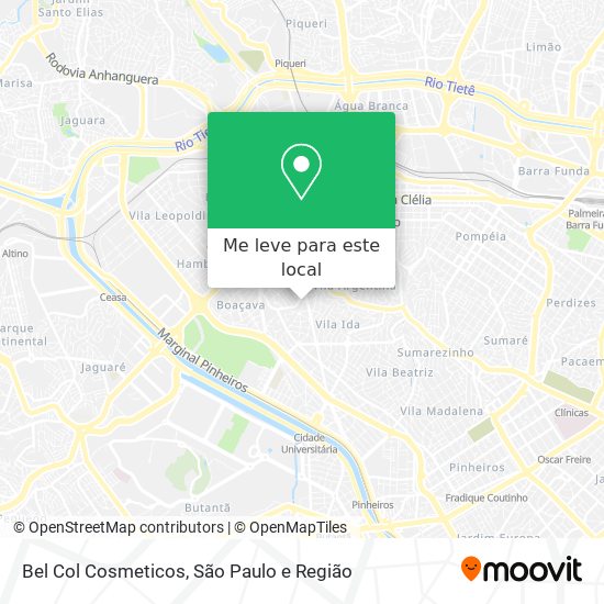 Bel Col Cosmeticos mapa