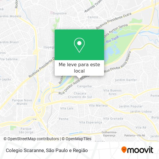 Colegio Scaranne mapa