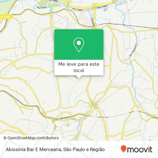 Abissinia Bar E Mercearia, Avenida Flor da Abissínia, 38 Itaquera São Paulo-SP 08235-610 mapa