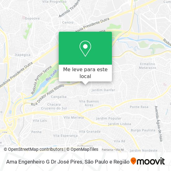 Ama Engenheiro G Dr José Pires mapa