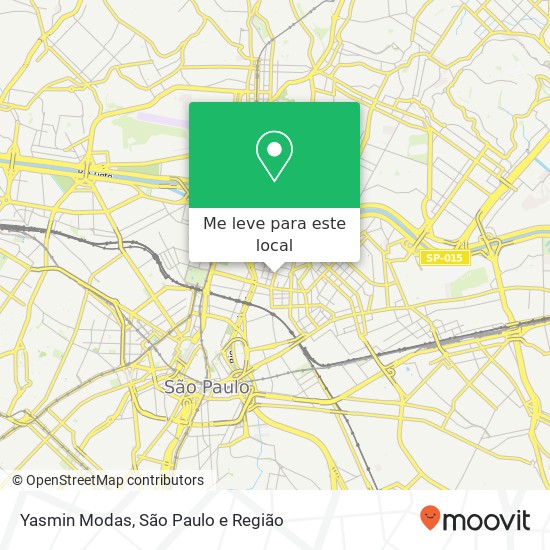 Yasmin Modas, Avenida Vautier, 248 Pari São Paulo-SP 03032-000 mapa