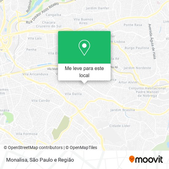 Monalisa mapa