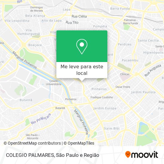 COLEGIO PALMARES mapa