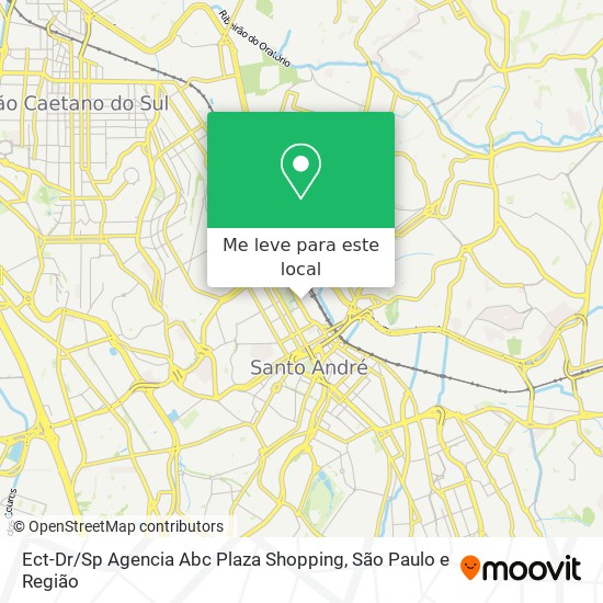 Ect-Dr / Sp Agencia Abc Plaza Shopping mapa