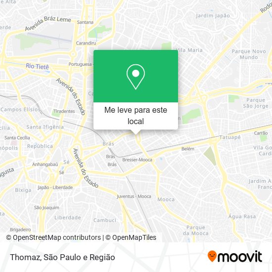 Thomaz mapa