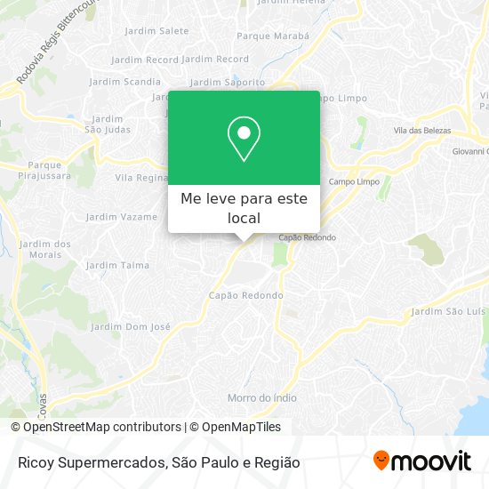 Ricoy Supermercados mapa