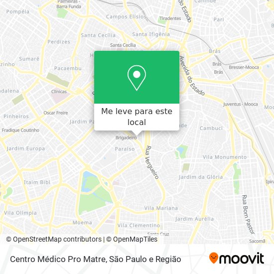 Centro Médico Pro Matre mapa