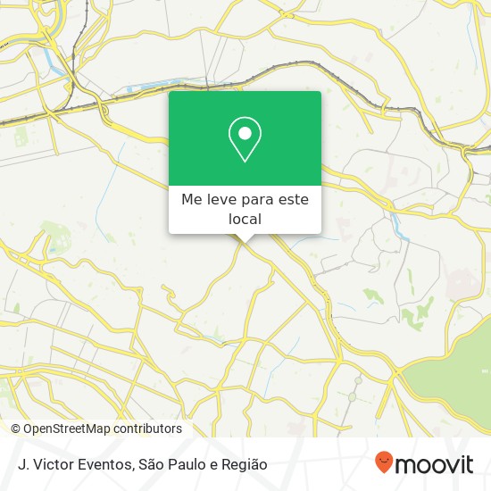 J. Victor Eventos, Avenida Rio das Pedras, 172 Aricanduva São Paulo-SP 03453-000 mapa