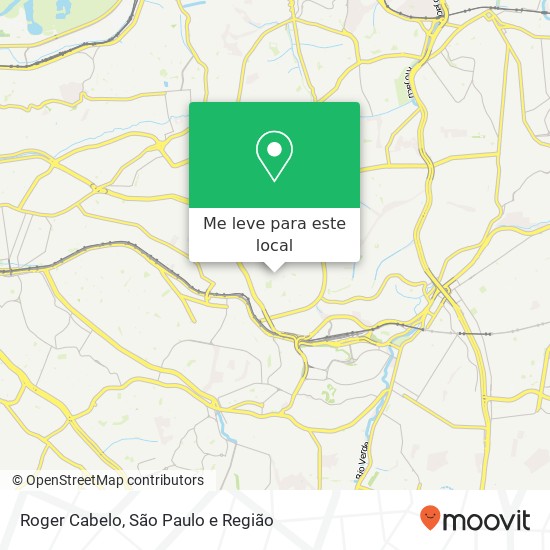 Roger Cabelo, Avenida Esperantina, 429 Artur Alvim São Paulo-SP 03692-000 mapa