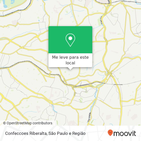 Confeccoes Riberalta, Avenida Esperantina, 771 Artur Alvim São Paulo-SP 03692-000 mapa