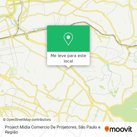 Project Midia Comercio De Projetores mapa