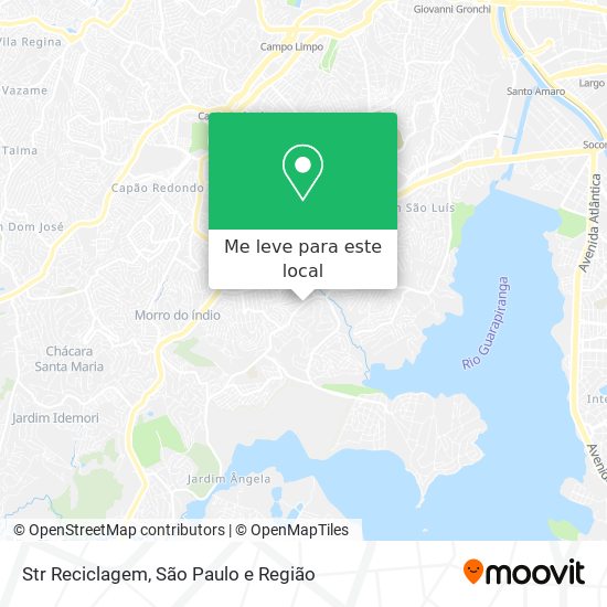 Str Reciclagem mapa