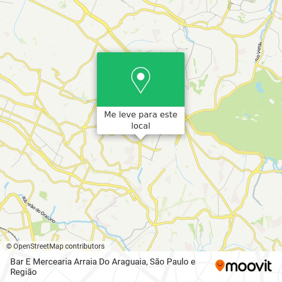 Bar E Mercearia Arraia Do Araguaia mapa