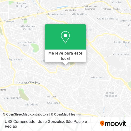 UBS Comendador Jose Gonzalez mapa
