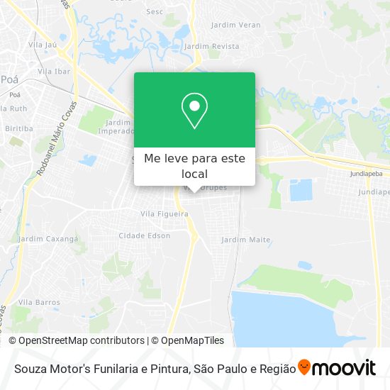 Souza Motor's Funilaria e Pintura mapa