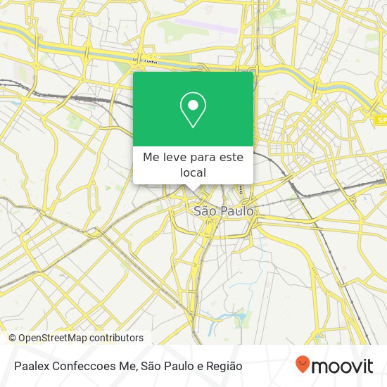 Paalex Confeccoes Me, Rua Sete de Abril, 125 República São Paulo-SP 01043-000 mapa