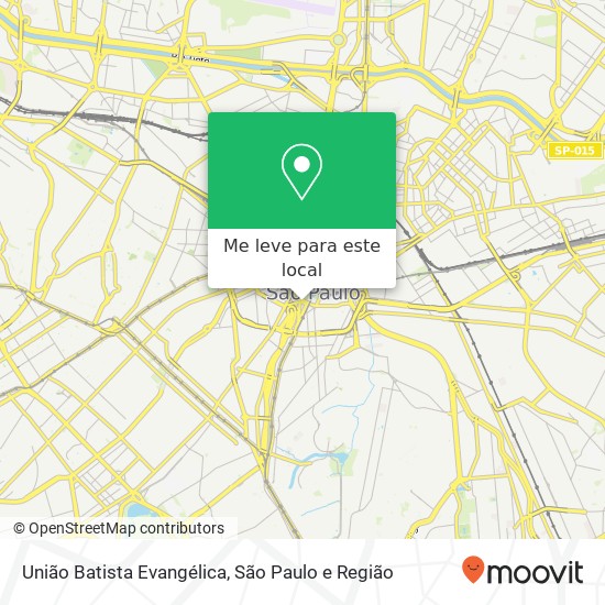 União Batista Evangélica, Praça Doutor João Mendes, 182 Sé São Paulo-SP 01501-000 mapa