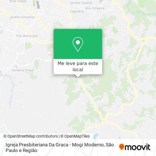 Igreja Presbiteriana Da Graca - Mogi Moderno mapa