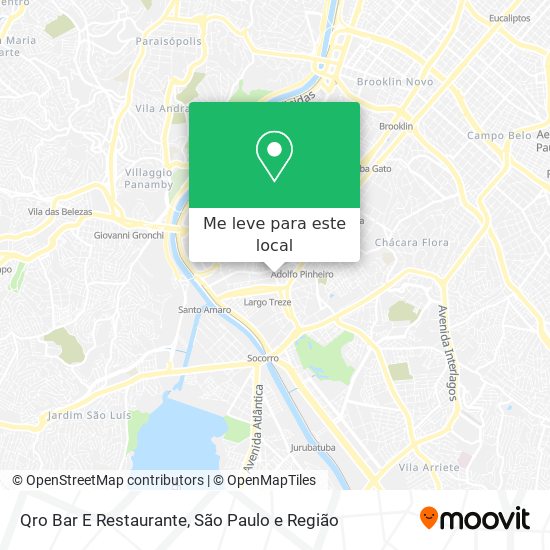 Qro Bar E Restaurante mapa