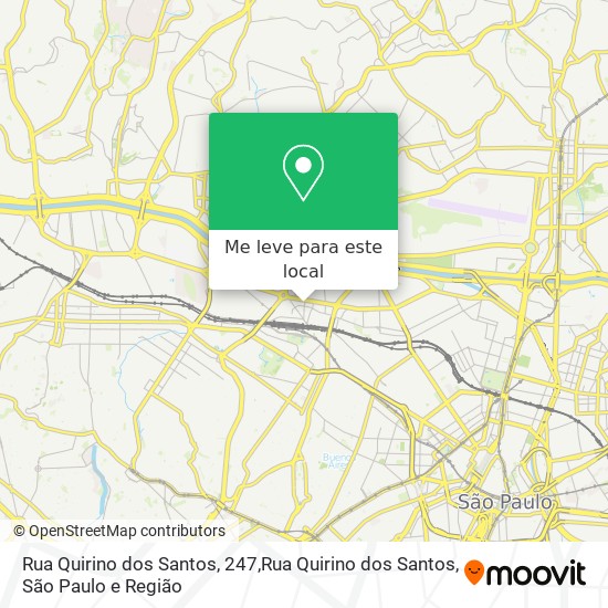 Rua Quirino dos Santos, 247,Rua Quirino dos Santos mapa