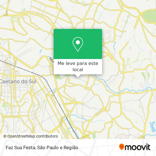 Faz Sua Festa mapa