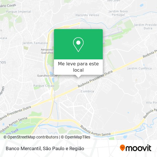 Banco Mercantil mapa