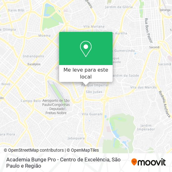 Academia Bunge Pro - Centro de Excelência mapa