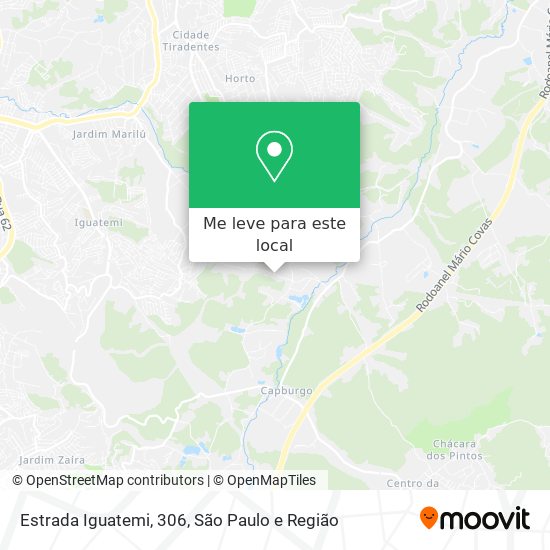 Estrada Iguatemi, 306 mapa