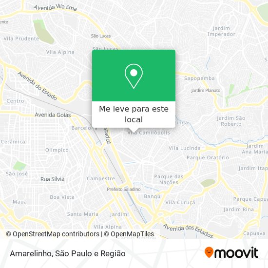 Amarelinho mapa