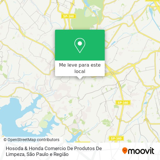 Hosoda & Honda Comercio De Produtos De Limpeza mapa