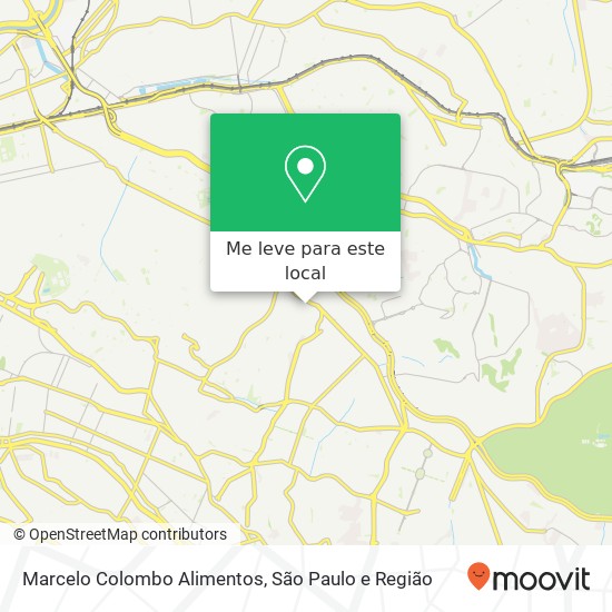 Marcelo Colombo Alimentos, Rua Coronel Paul Vachet, 78 Aricanduva São Paulo-SP 03471-070 mapa