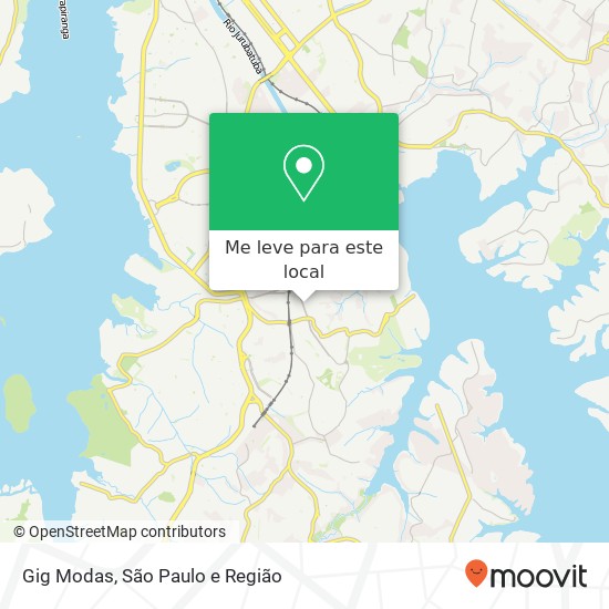 Gig Modas, Avenida Lourenço Cabreira, 743 Cidade Dutra São Paulo-SP 04812-010 mapa