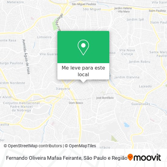 Fernando Oliveira Mafaa Feirante mapa