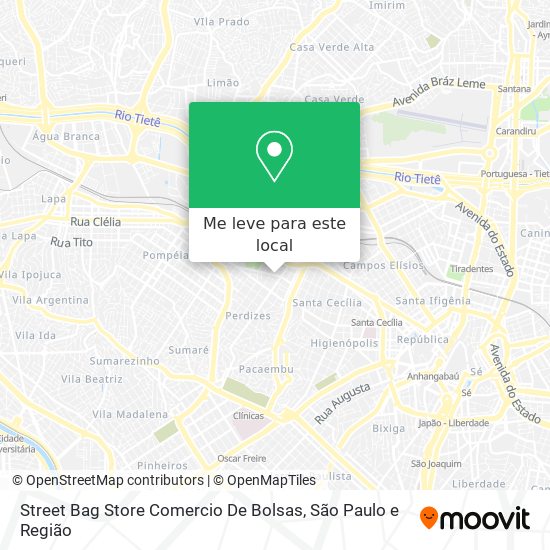 Street Bag Store Comercio De Bolsas mapa