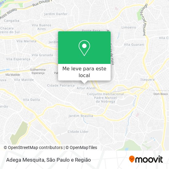 Adega Mesquita mapa