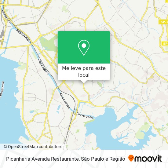 Picanharia Avenida Restaurante mapa