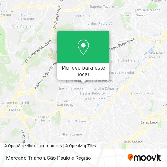 Mercado Trianon mapa