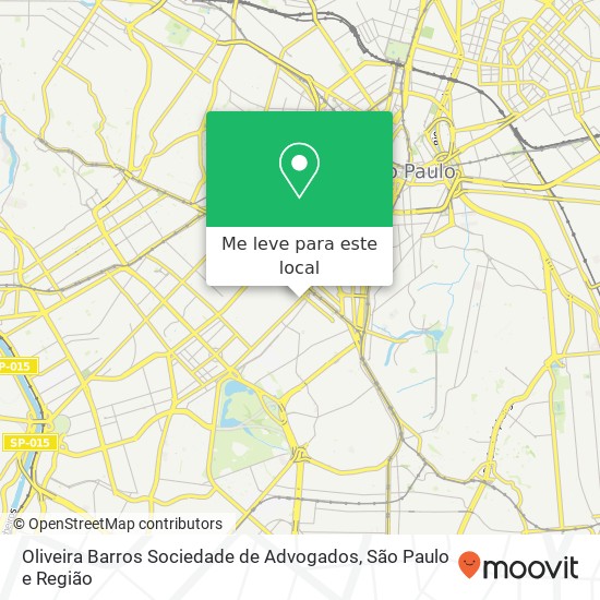 Oliveira Barros Sociedade de Advogados, Avenida Brigadeiro Luís Antônio, 2504 Jardim Paulista São Paulo-SP 01401-000 mapa